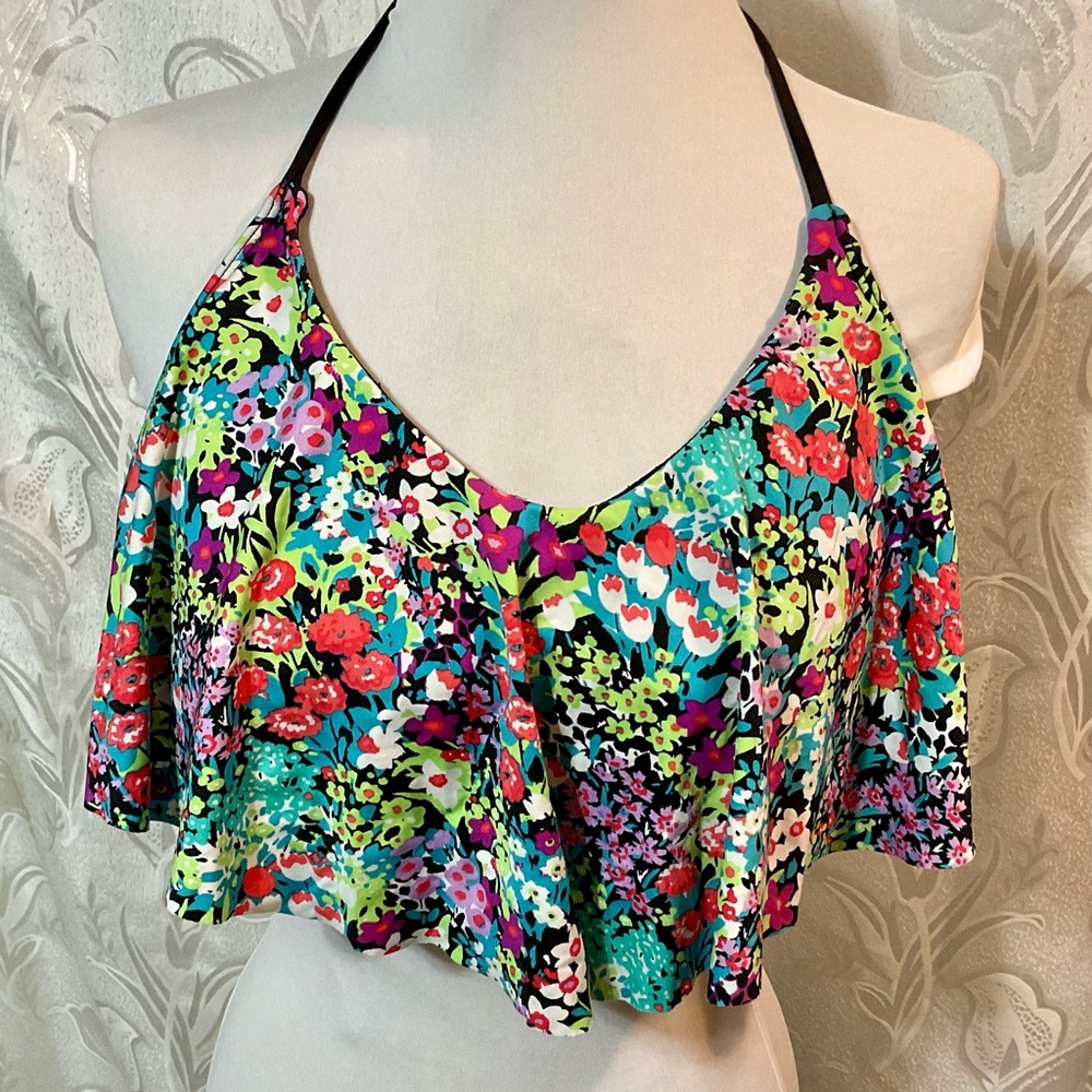 Apt.9 Multicolored Floral Bikini Top